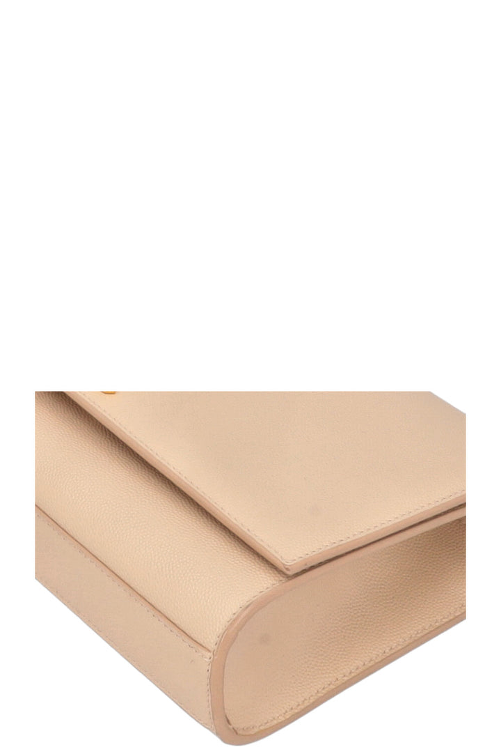 SAINT LAURENT Kate Medium Crossbody Bag Nude