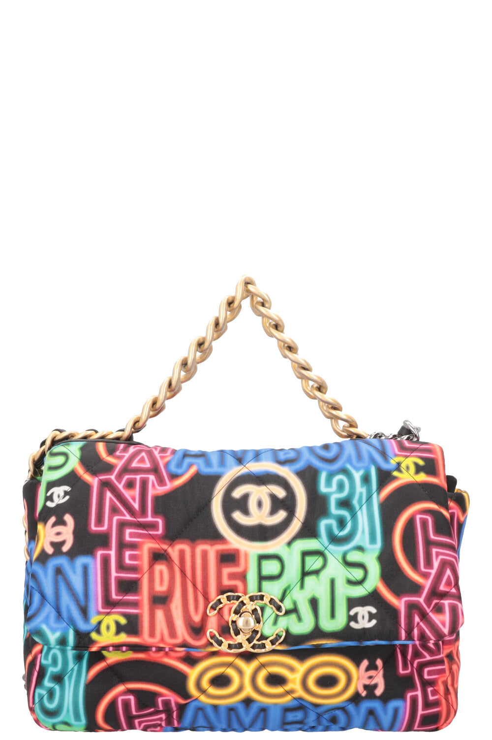 CHANEL 19 Large Graffiti Bag
