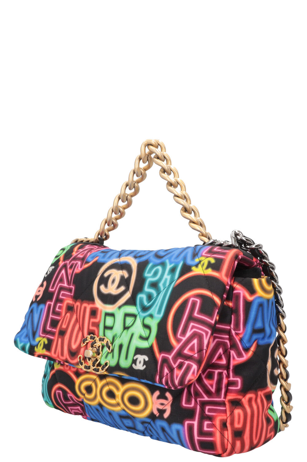 CHANEL 19 Large Graffiti Bag