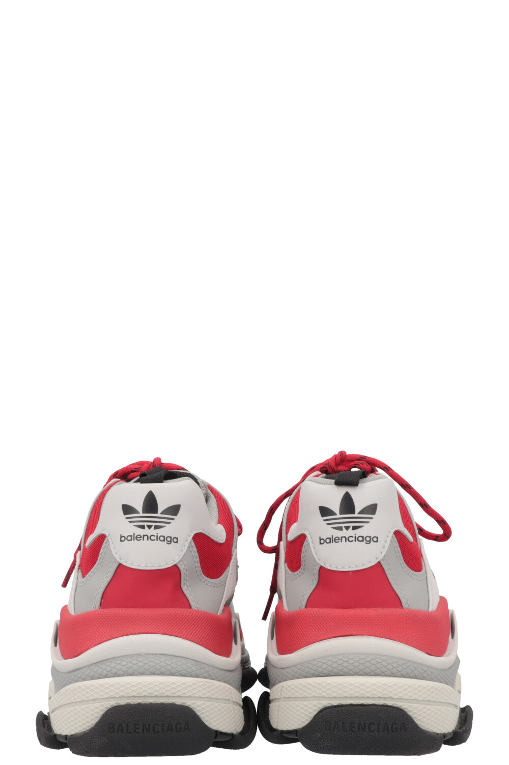 BALENCIAGA X Adidas Triple S Sneaker Red Grey