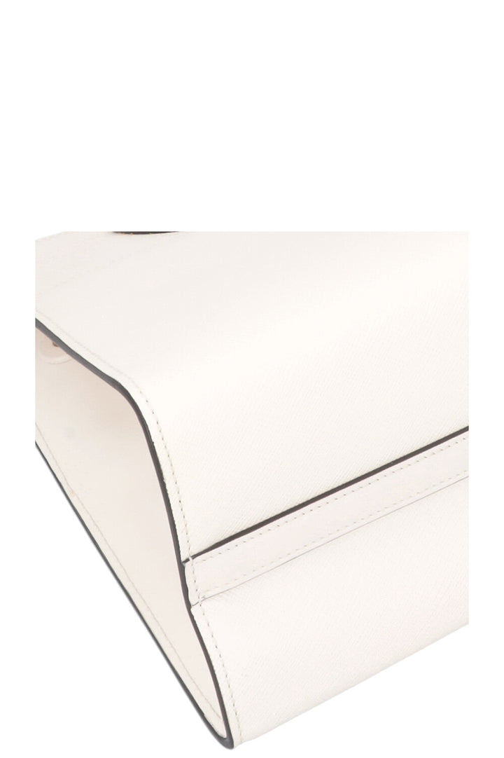 PRADA Paradigm Crossbody Bag Saffiano White