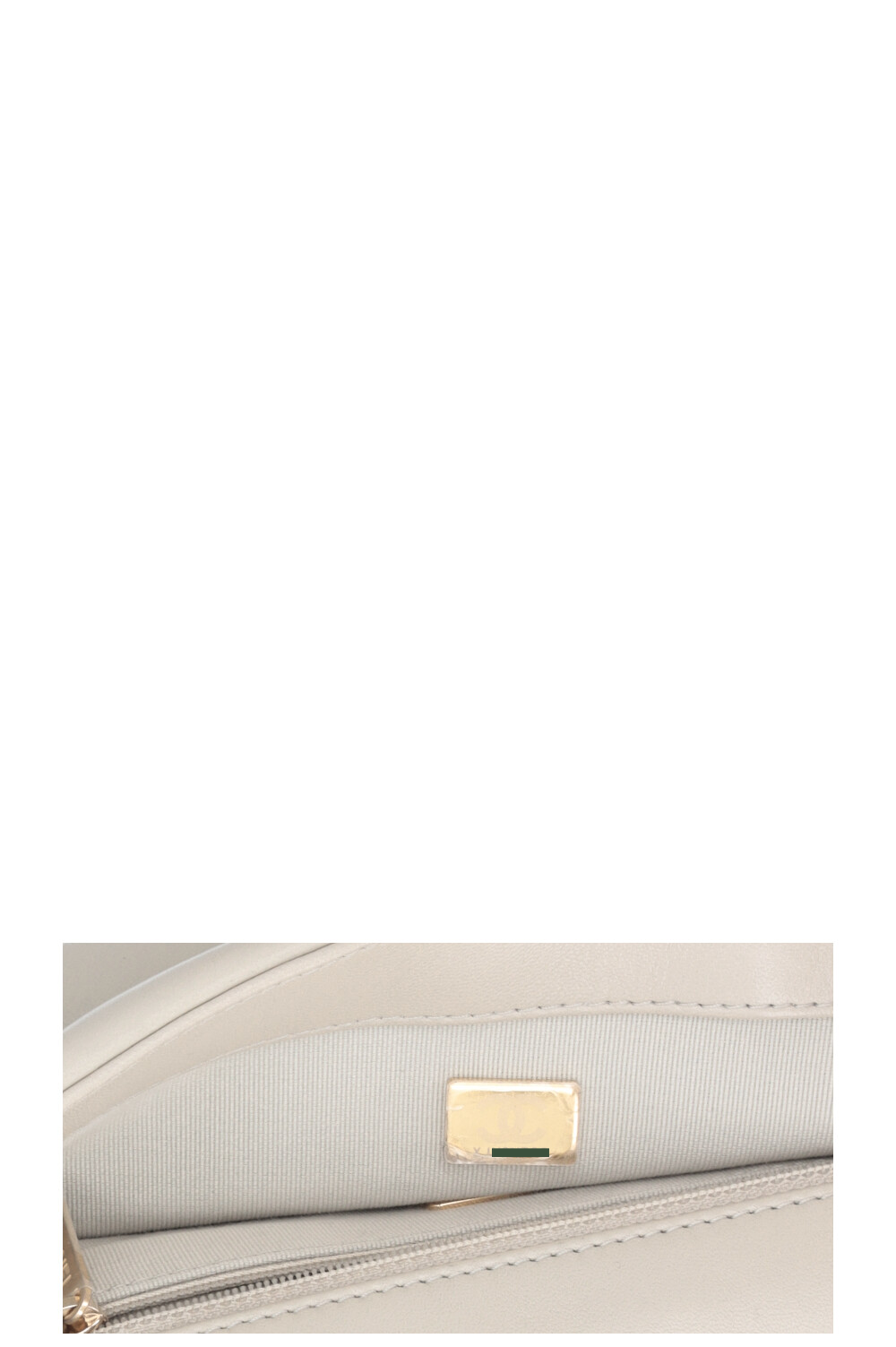 CHANEL Small 19 Bag Leather Grey