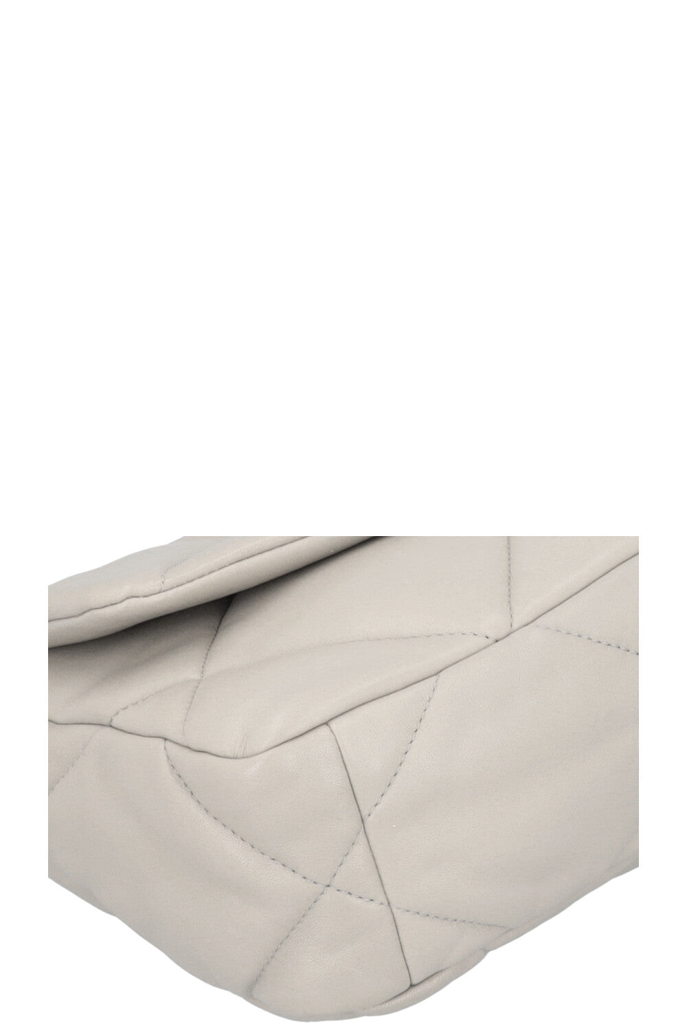 CHANEL Small 19 Bag Leather Grey