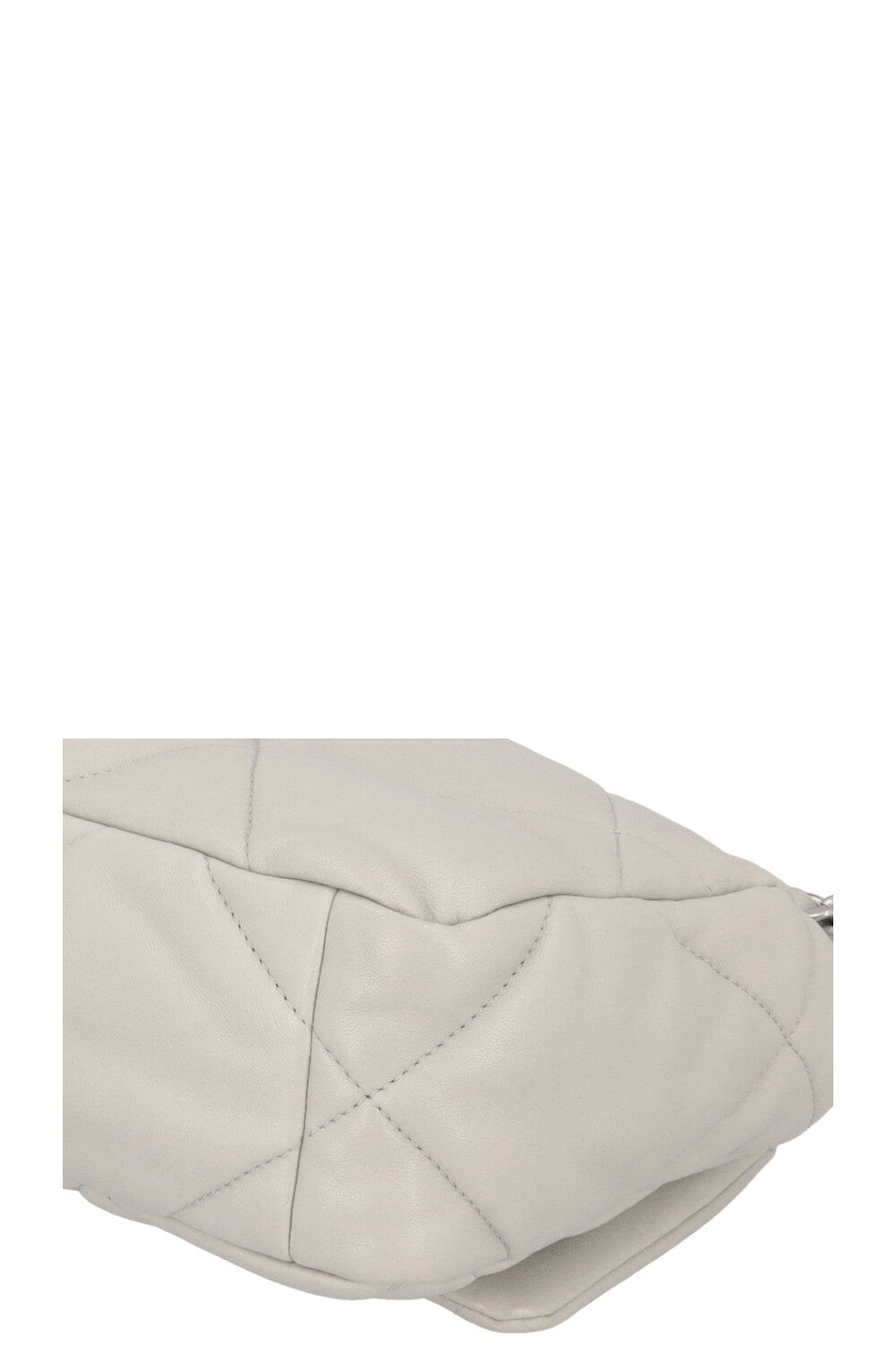 CHANEL Small 19 Bag Leather Grey