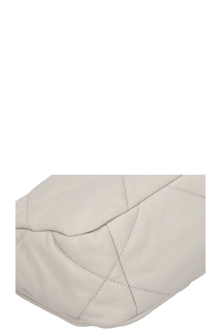 CHANEL Small 19 Bag Leather Grey