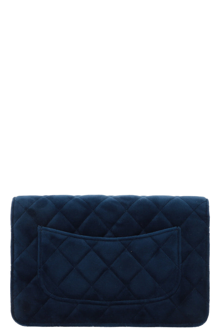 CHANEL 2.55 WOC Velvet Blue