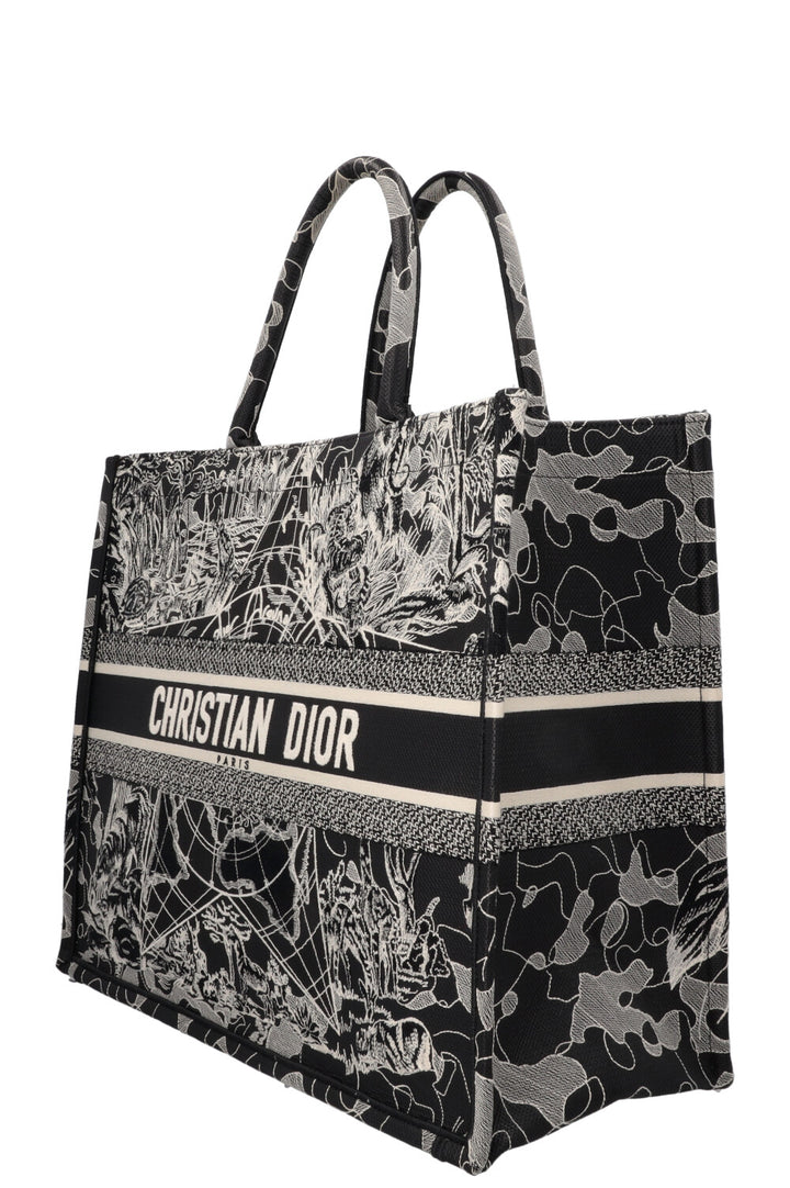 CHRISTIAN DIOR Around The World Medium Book Tote Bag