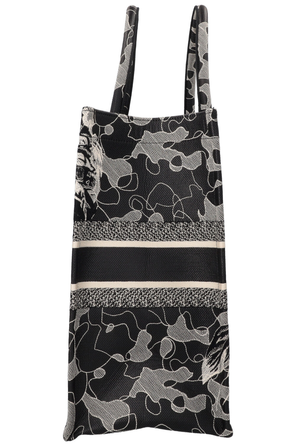 CHRISTIAN DIOR Around The World Medium Book Tote Bag