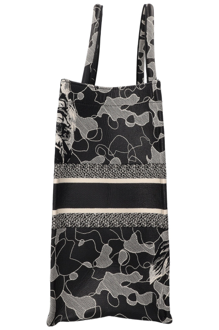 CHRISTIAN DIOR Around The World Medium Book Tote Bag