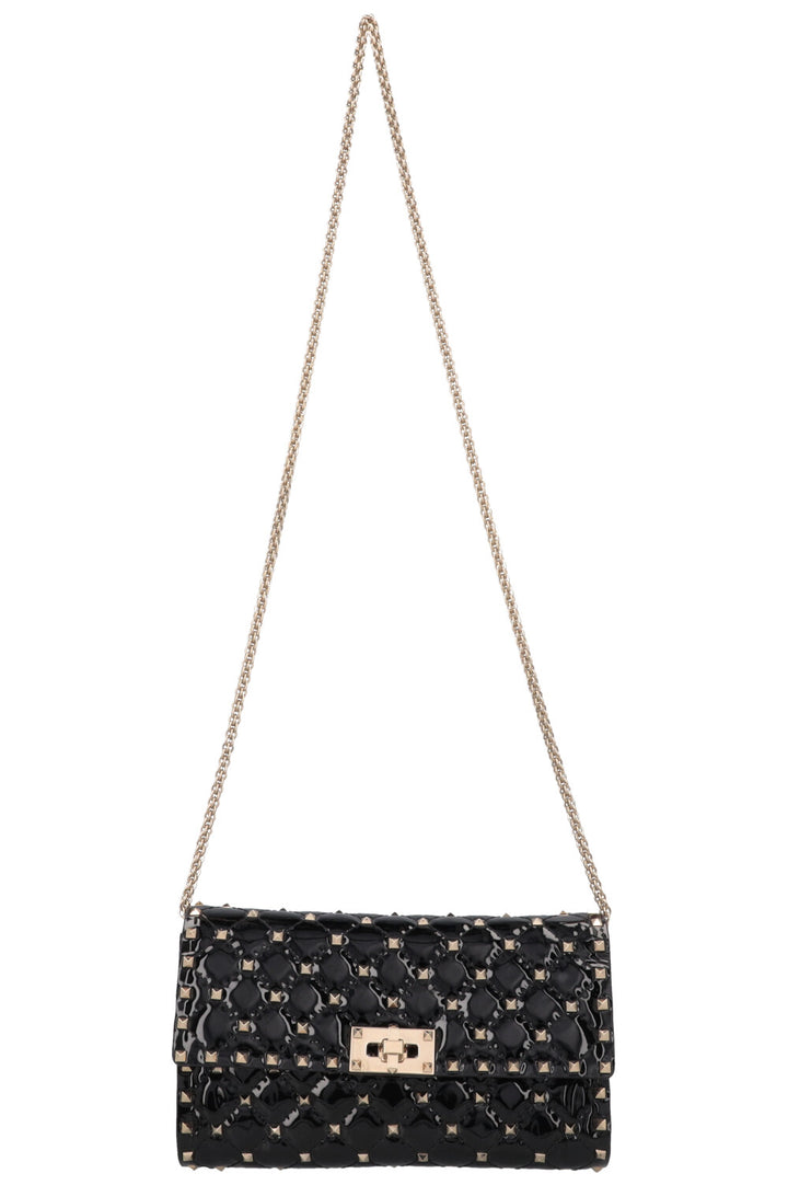 VALENTINO Spike WOC Patent Black