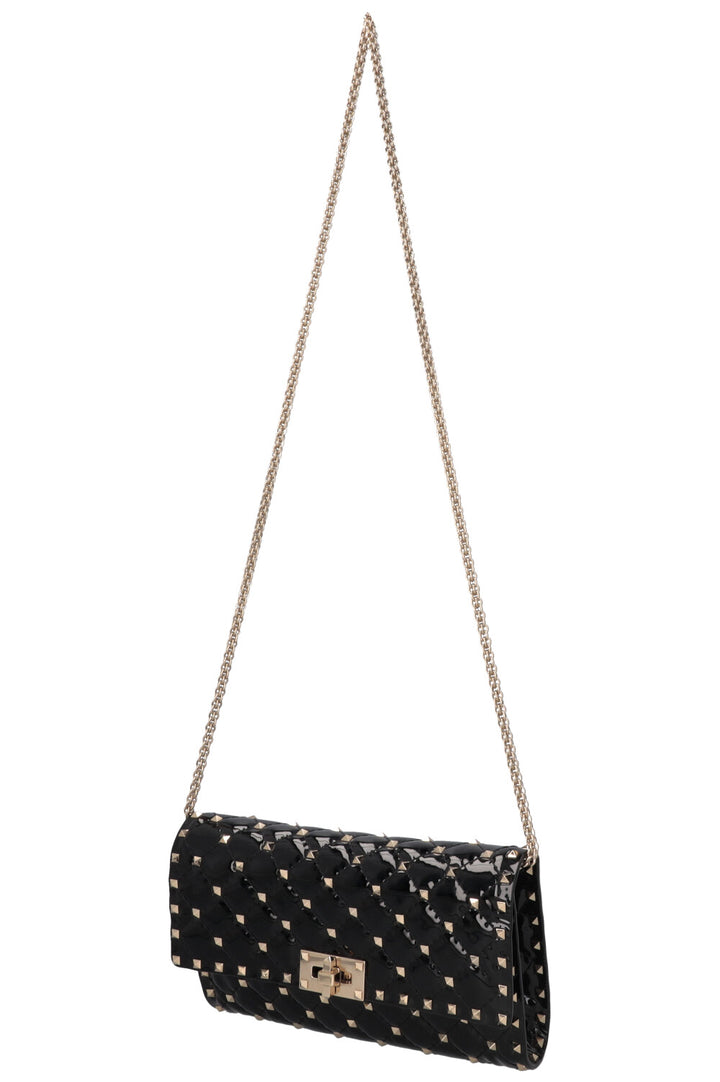 VALENTINO Spike WOC Patent Black