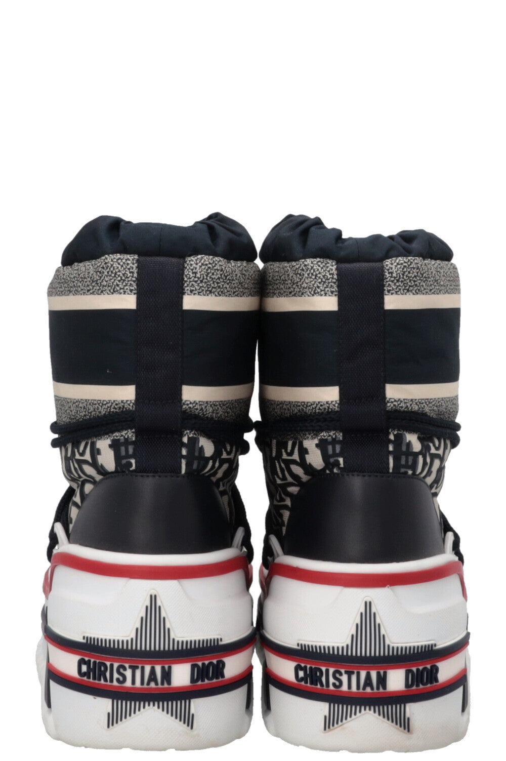 CHRISTIAN DIOR DiorAlps Apres Ski Boots Oblique White