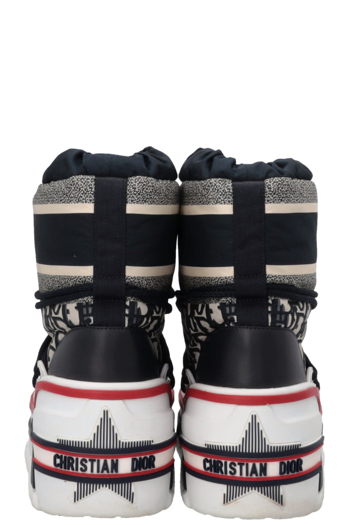 CHRISTIAN DIOR DiorAlps Apres Ski Boots Oblique White