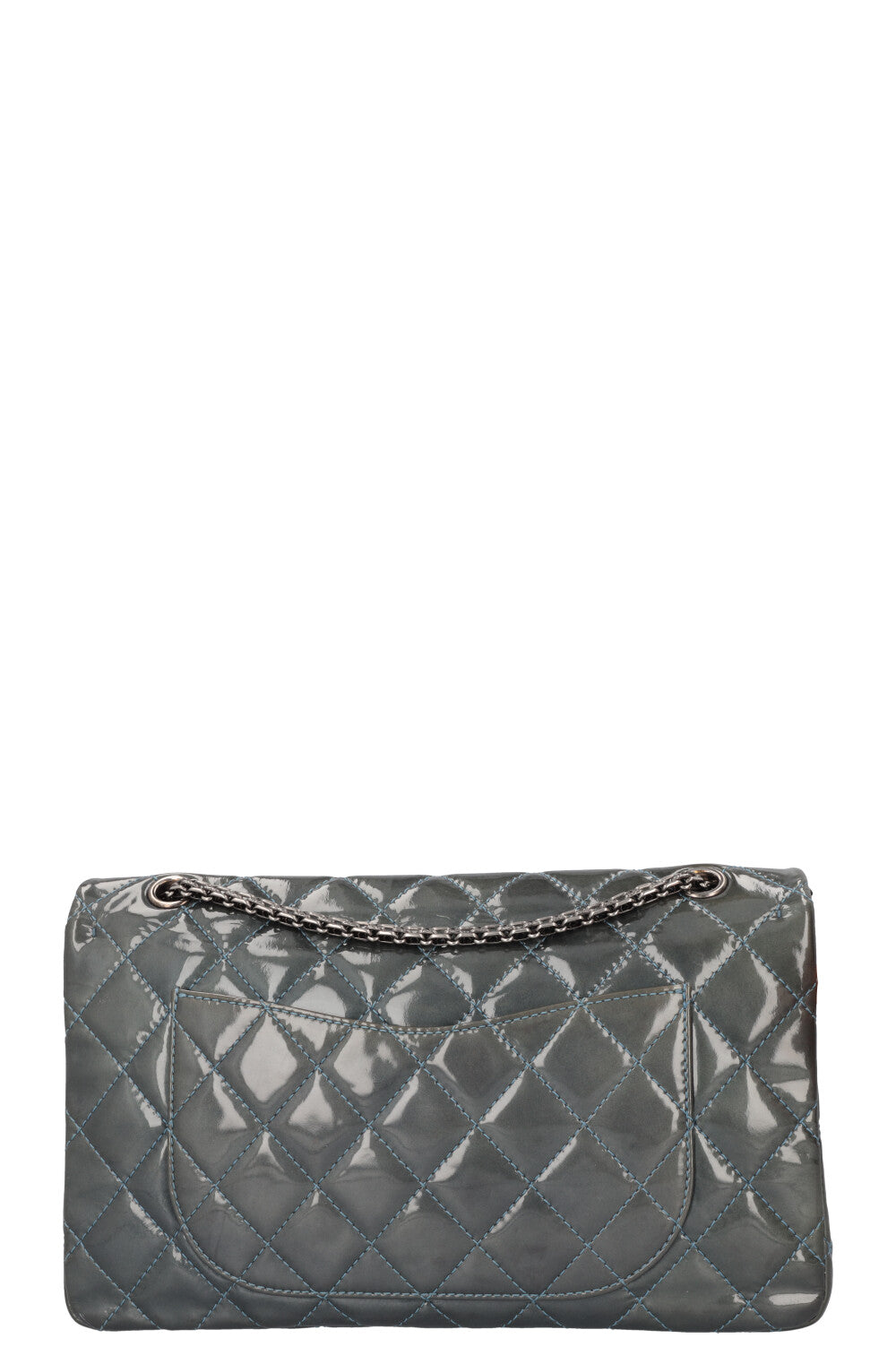 CHANEL 2.55 Reissue Double Flap Bag Maxi Green Patent