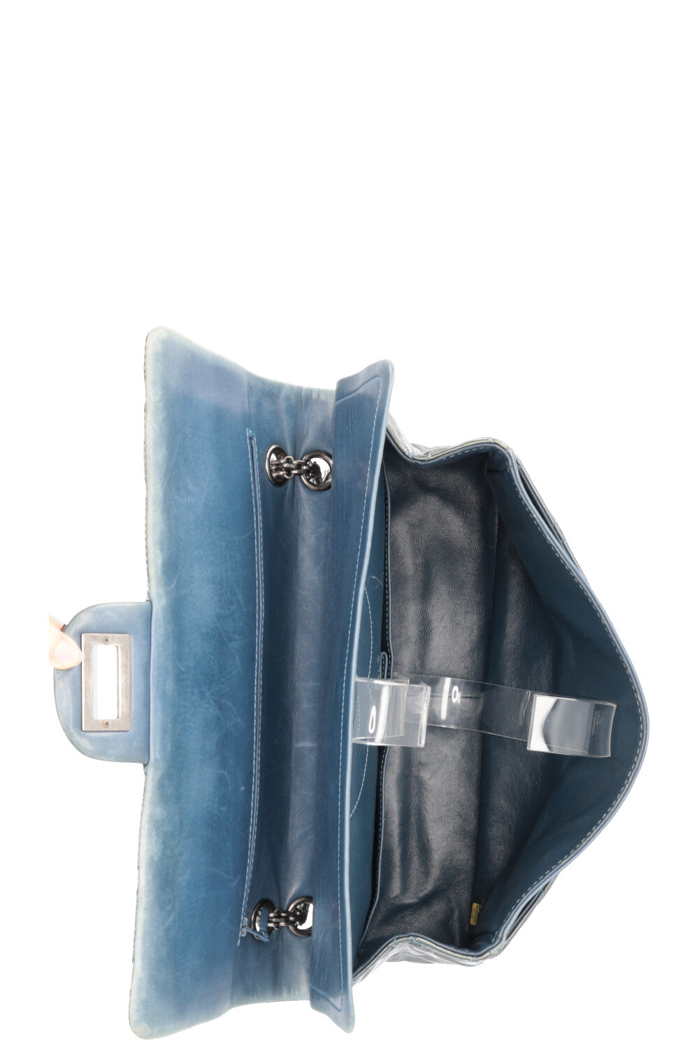 CHANEL 2.55 Reissue Double Flap Bag Maxi Green Patent