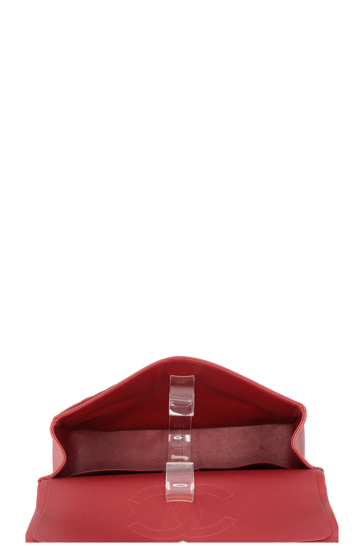 CHANEL Timeless Maxi Double Flap Red Lambskin