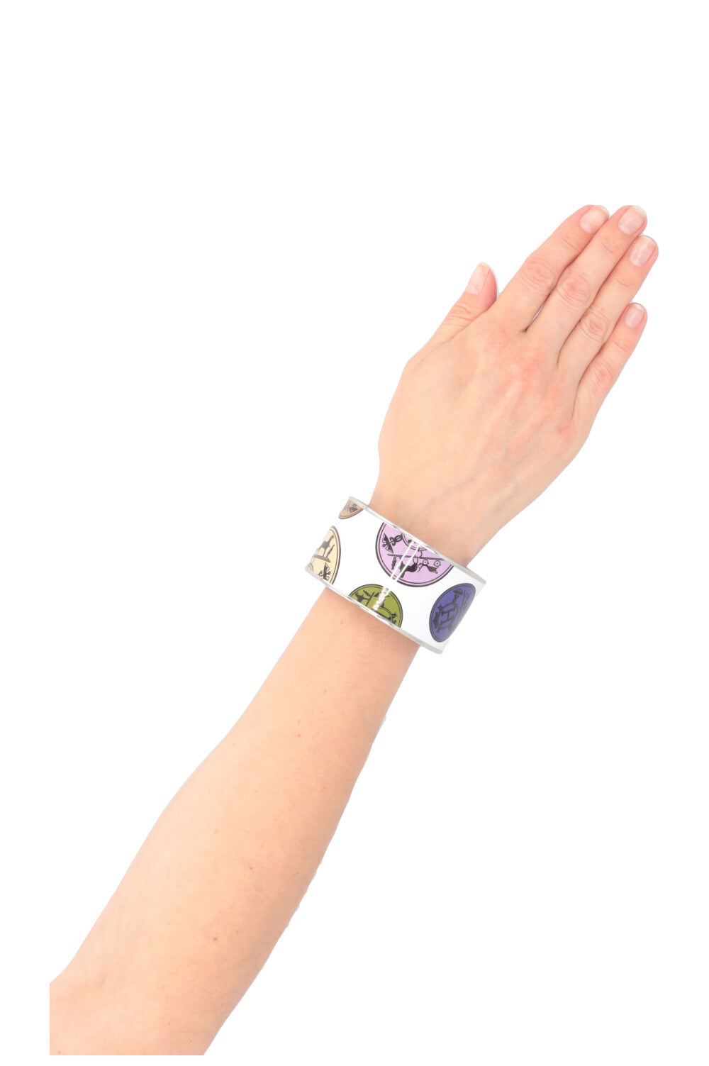 HERMÈS Bracelet Enamel Ex Libris