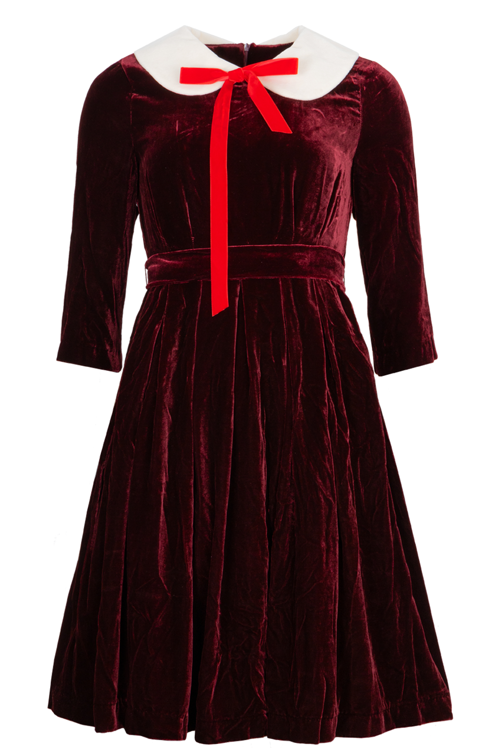 GUCCI VAULT Dress Velvet Bordeaux – REAWAKE