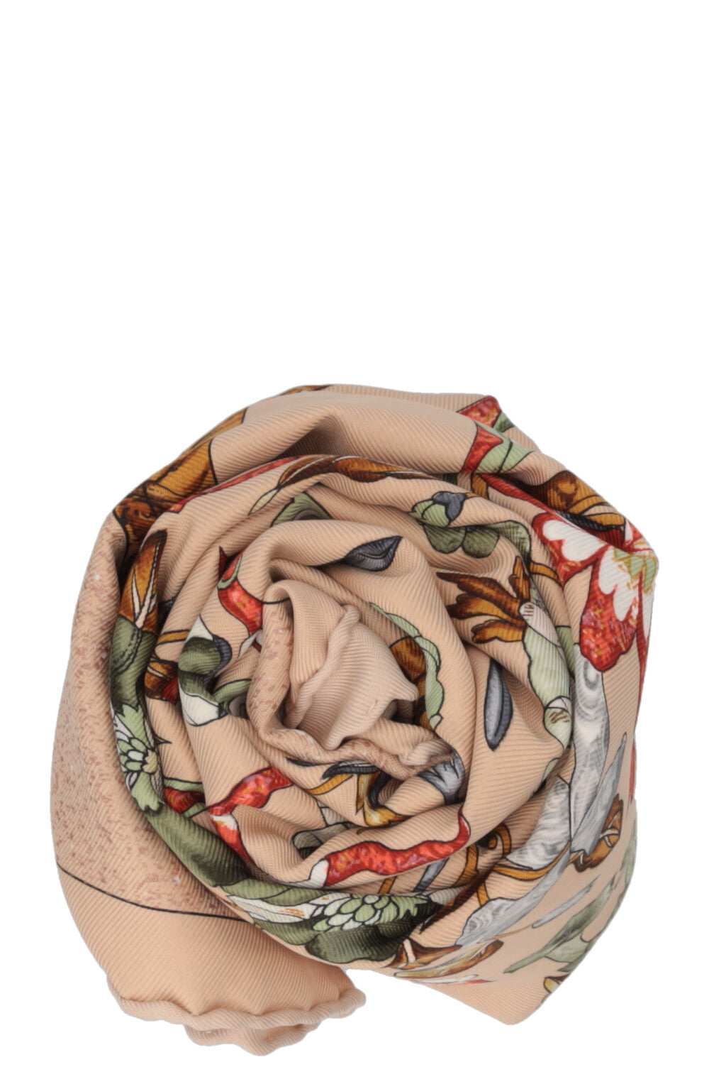 HERMÈS Pierres D'Orient Et D'Occident 90 Carré Beige – REAWAKE