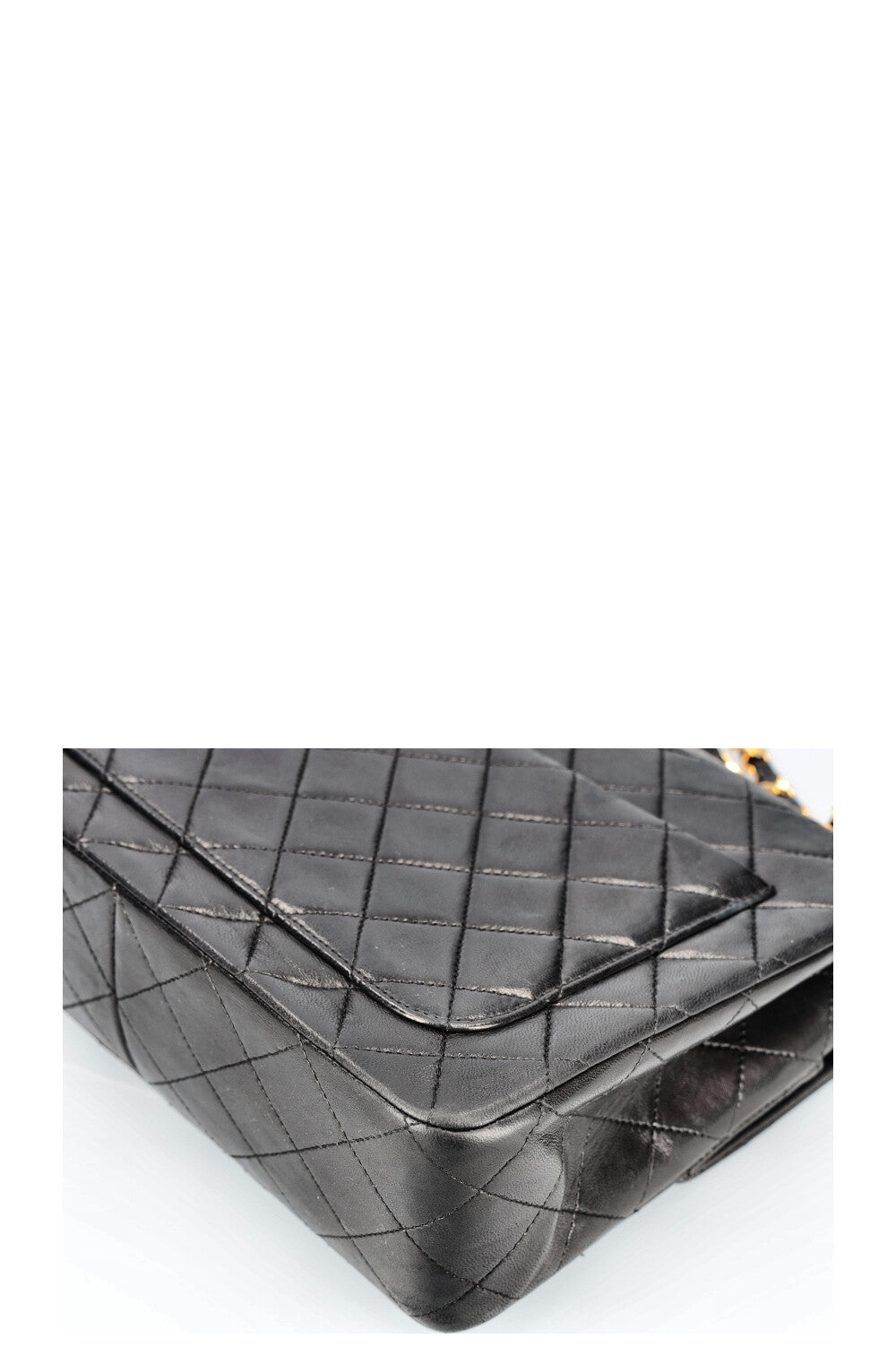 CHANEL Double Flap Bag Medium Square Bag Black