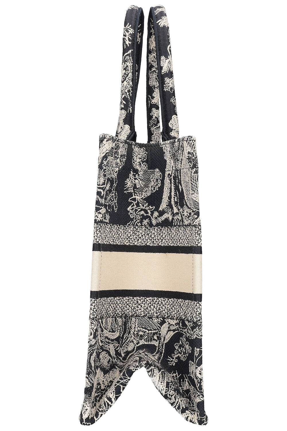 CHRISTIAN DIOR Book Tote Bleu & Blanc