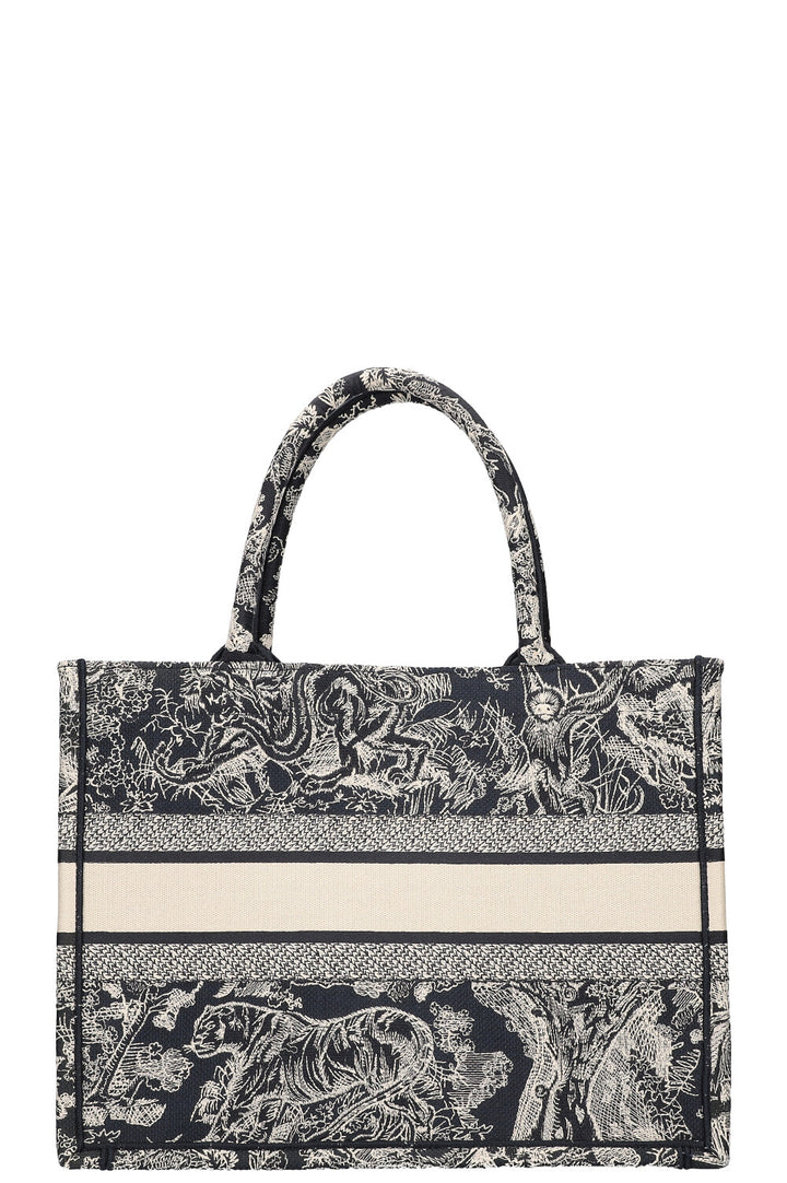 CHRISTIAN DIOR Book Tote Bleu & Blanc