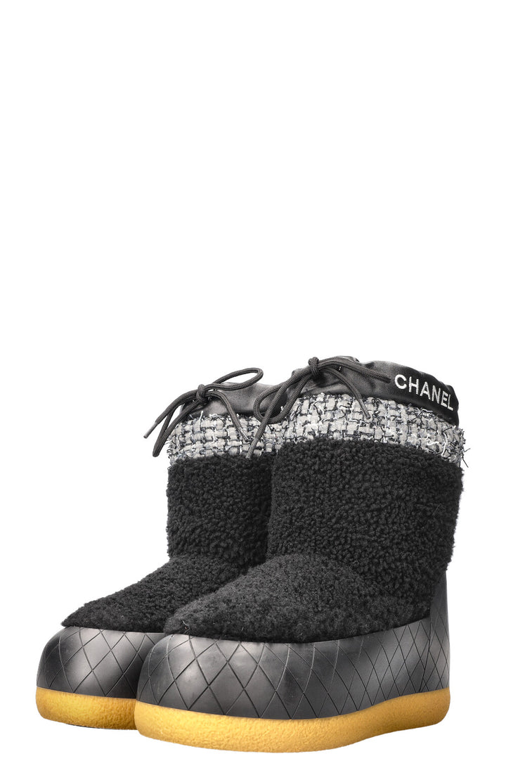 CHANEL Snow Boots Shearling FW23/24