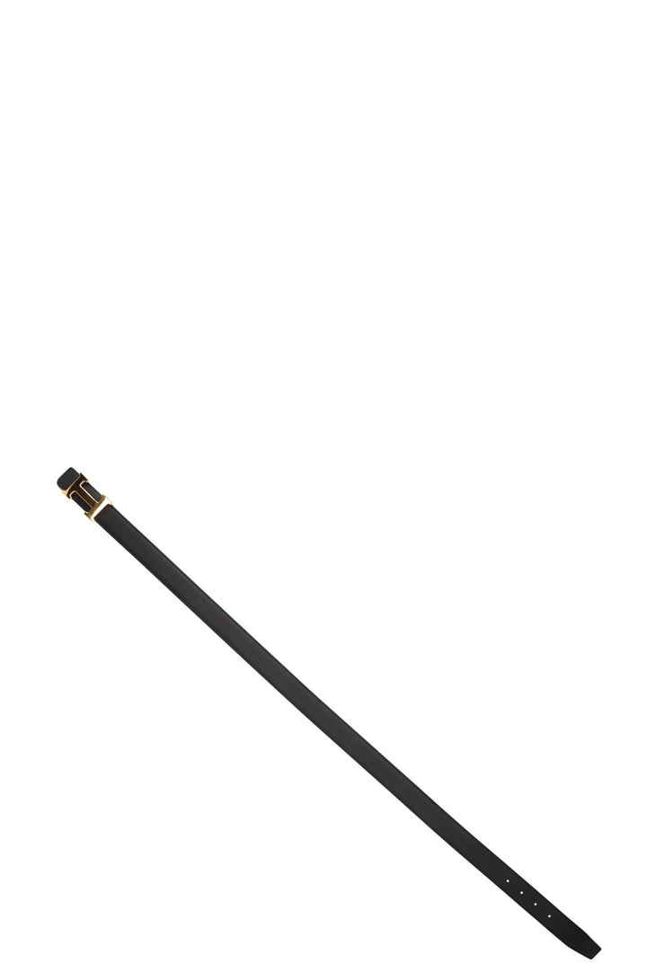 HERMÈS H Belt 32 Black Noir Etoupe