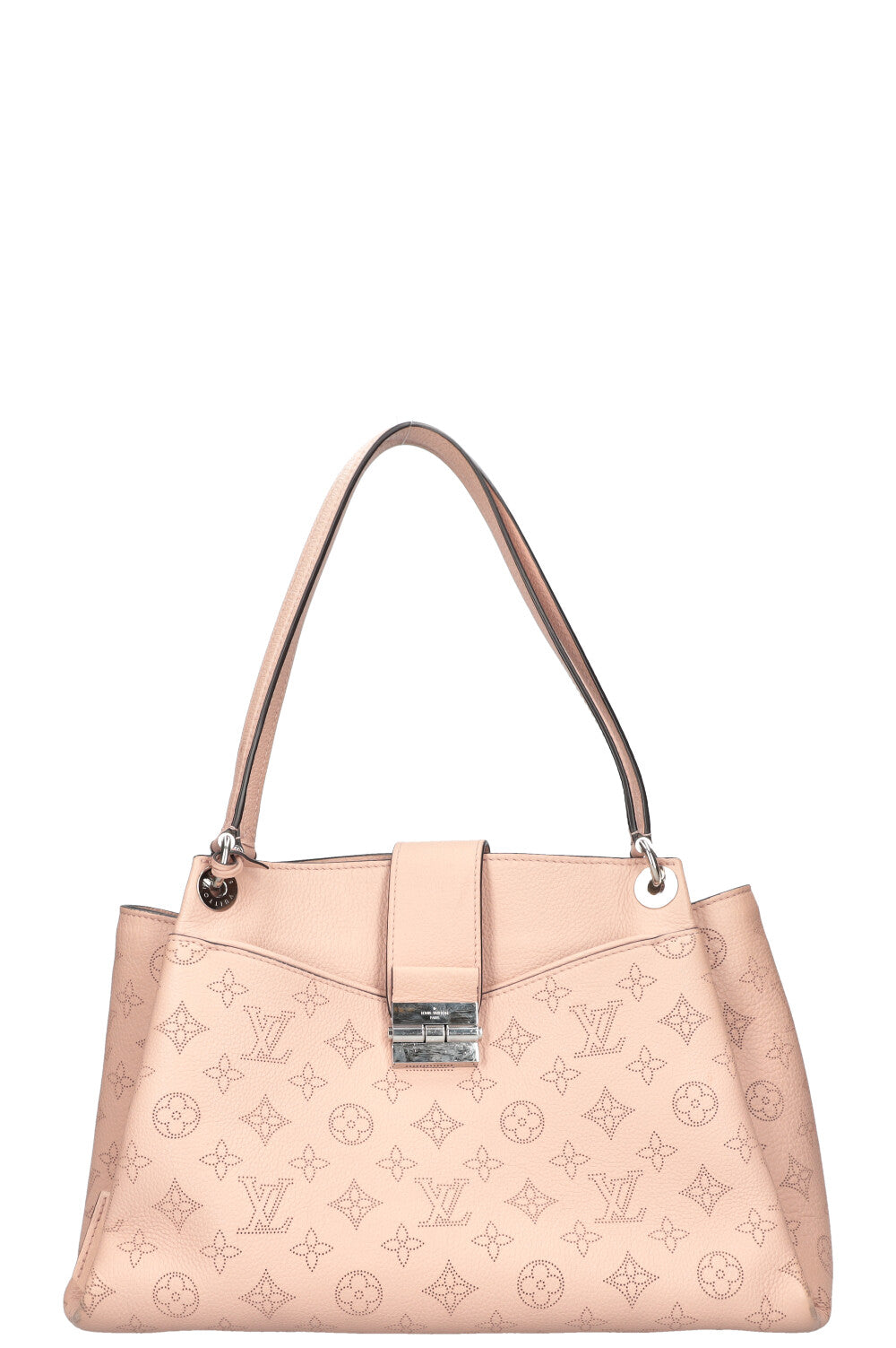 Louis Vuitton Galet Perforated Mahina Calfskin Leather Sevres Shoulder in  2023