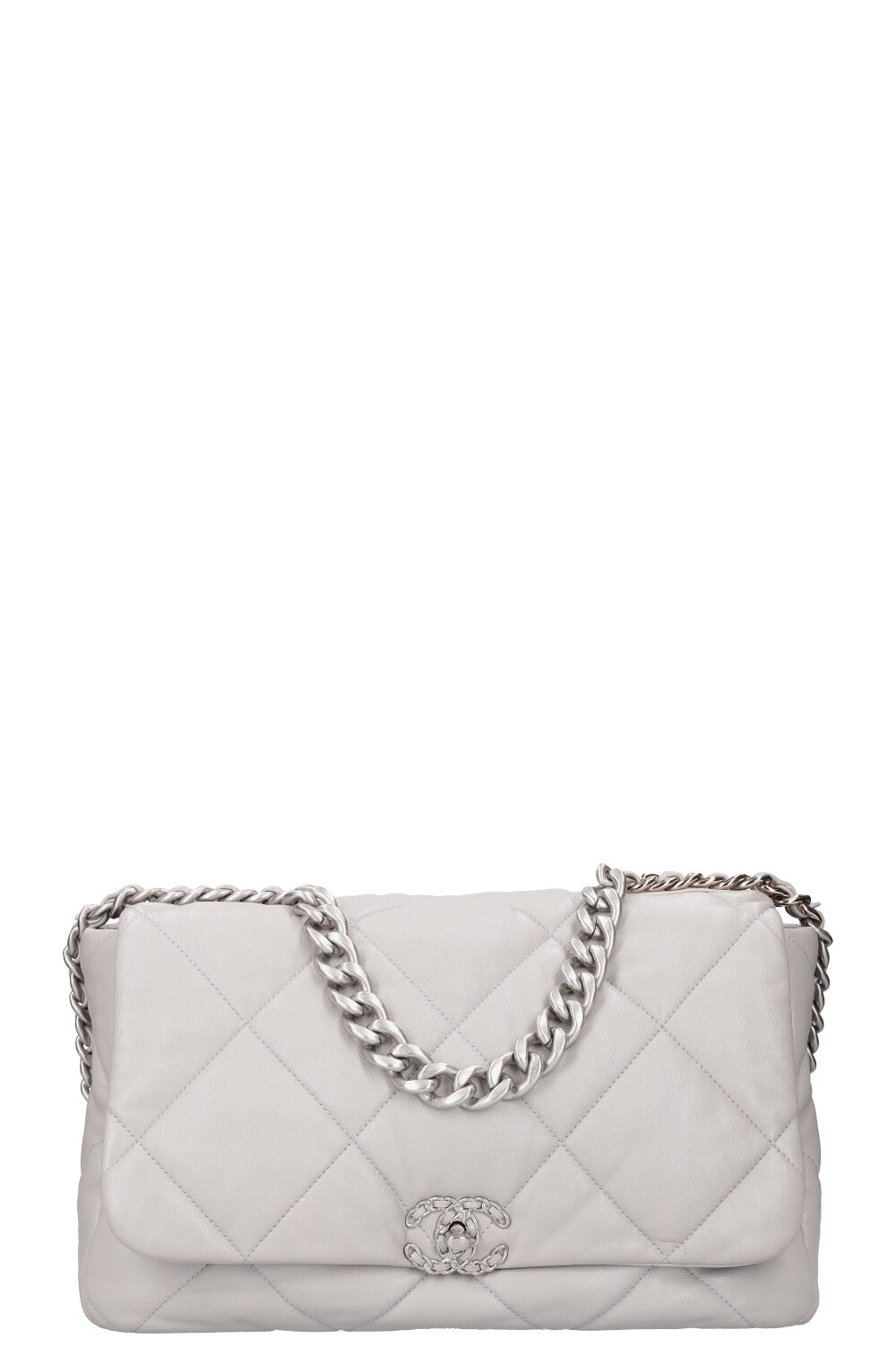 CHANEL 19 Maxi Grey