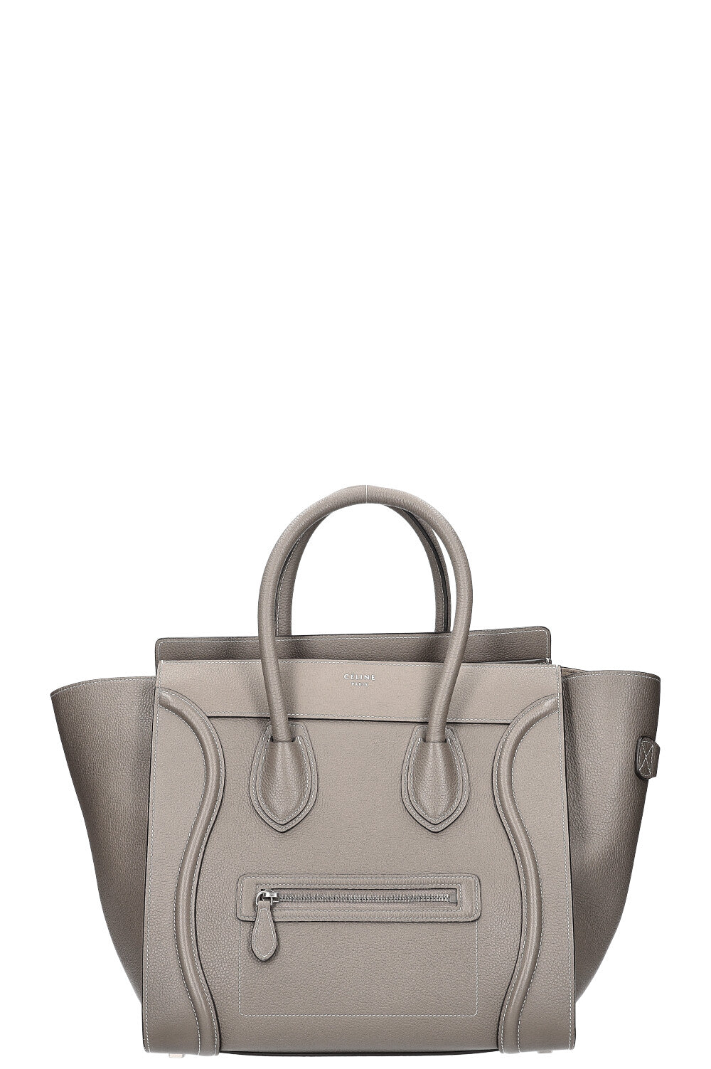 CÉLINE Luggage Mini Bag Taupe – REAWAKE - Main Image