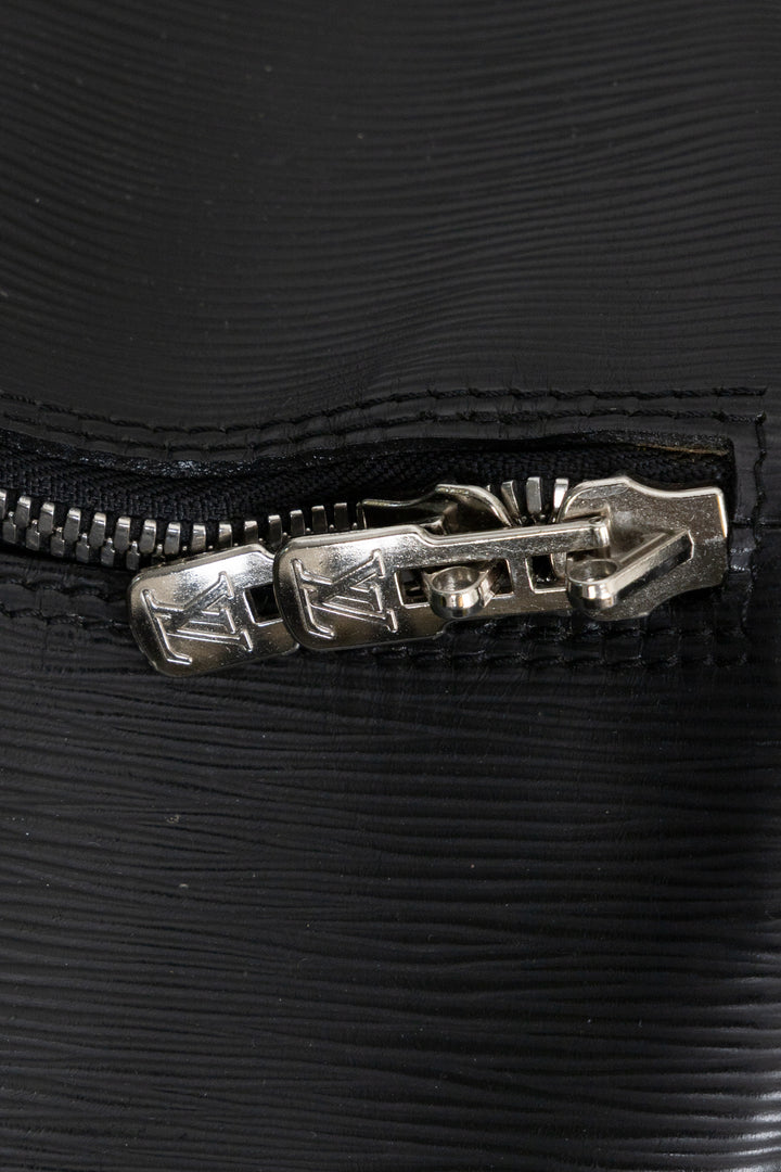 LOUIS VUITTON Keepall 55 Epi Black