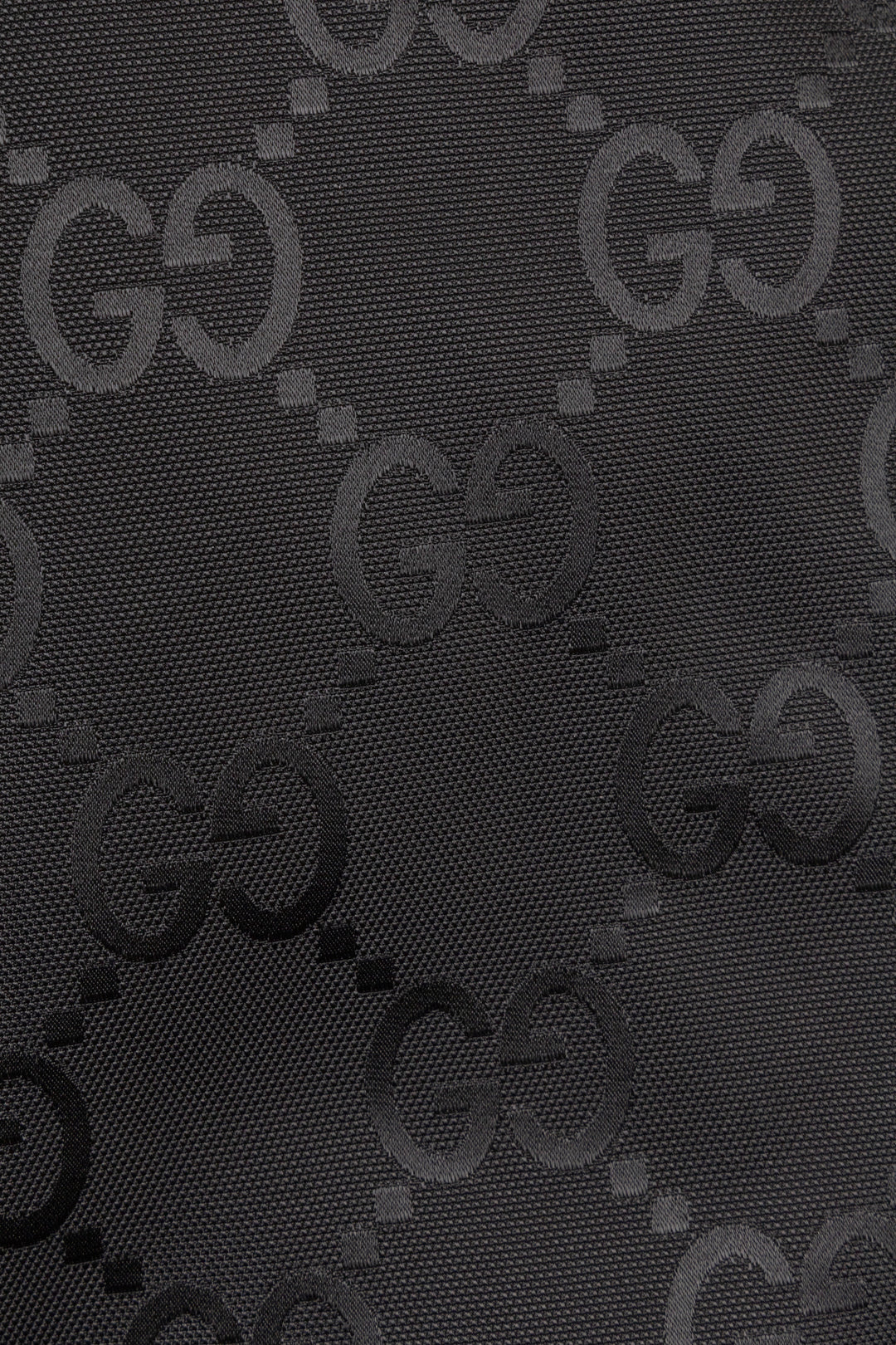 GUCCI Supreme Print Zip Jacket, Black