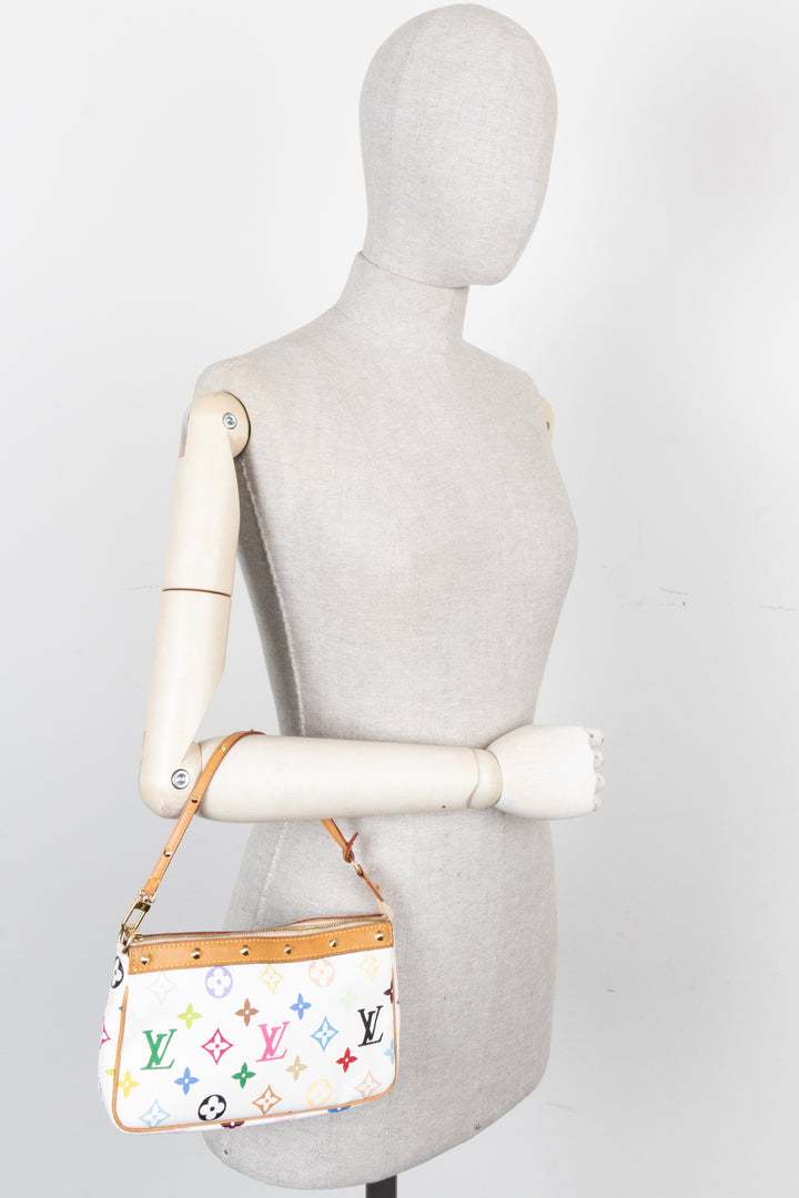 LOUIS VUITTON Pochette Accessoires MNG Multicolor