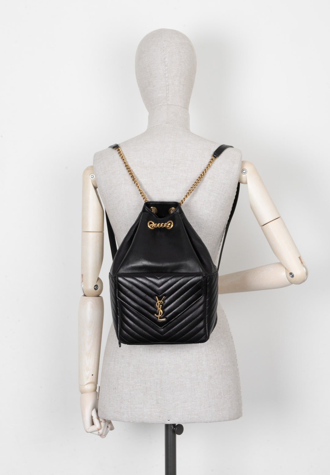 SAINT LAURENT Joe Backpack Black Medium