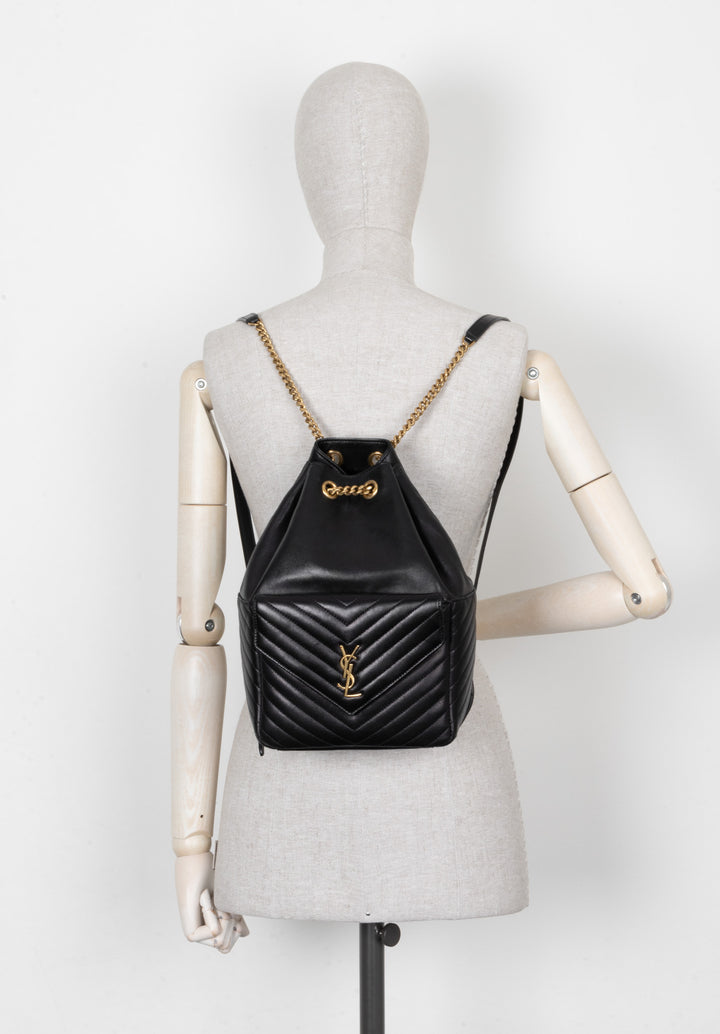 SAINT LAURENT Joe Backpack Black Medium