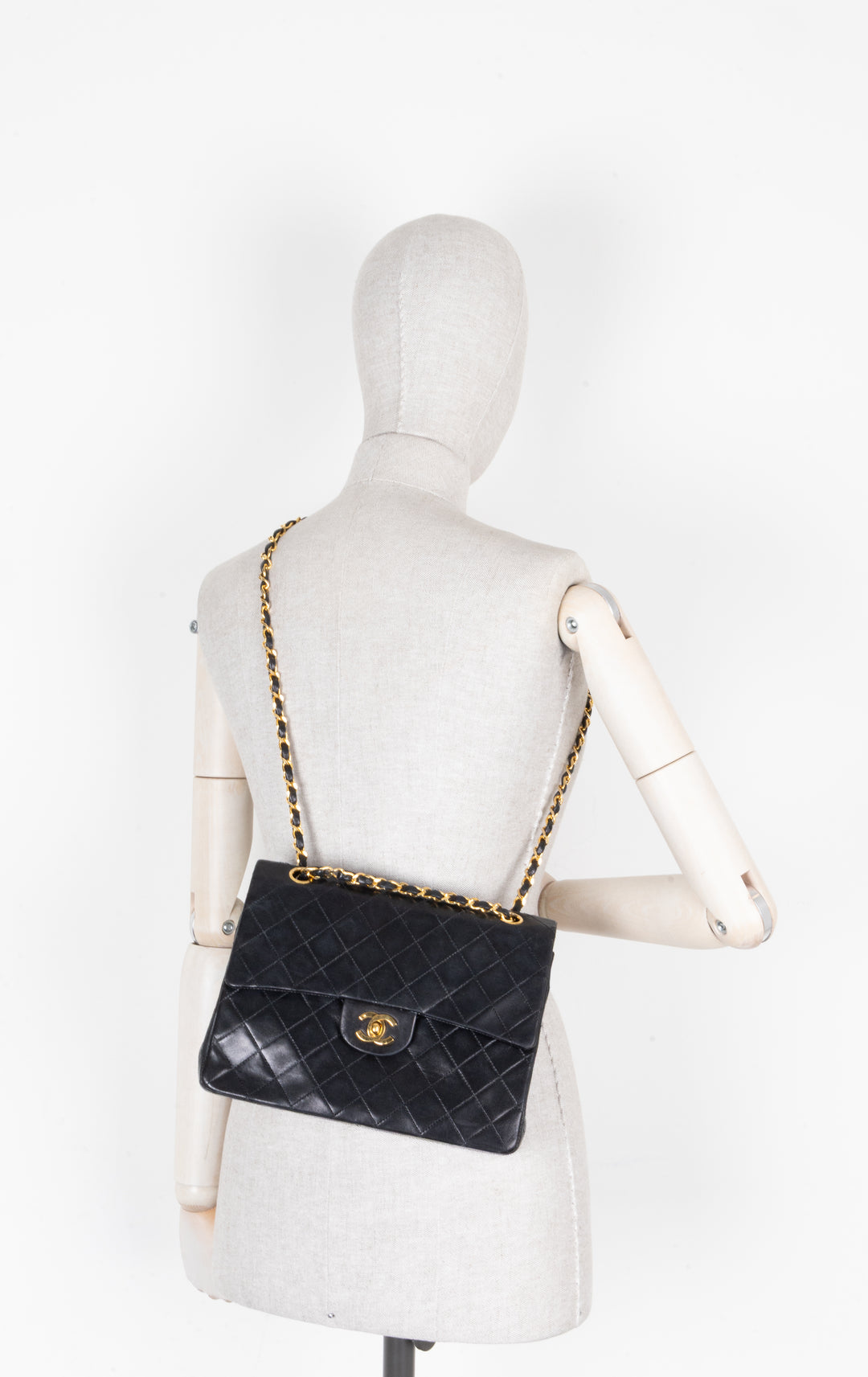 CHANEL Square Medium Double Flap Bag