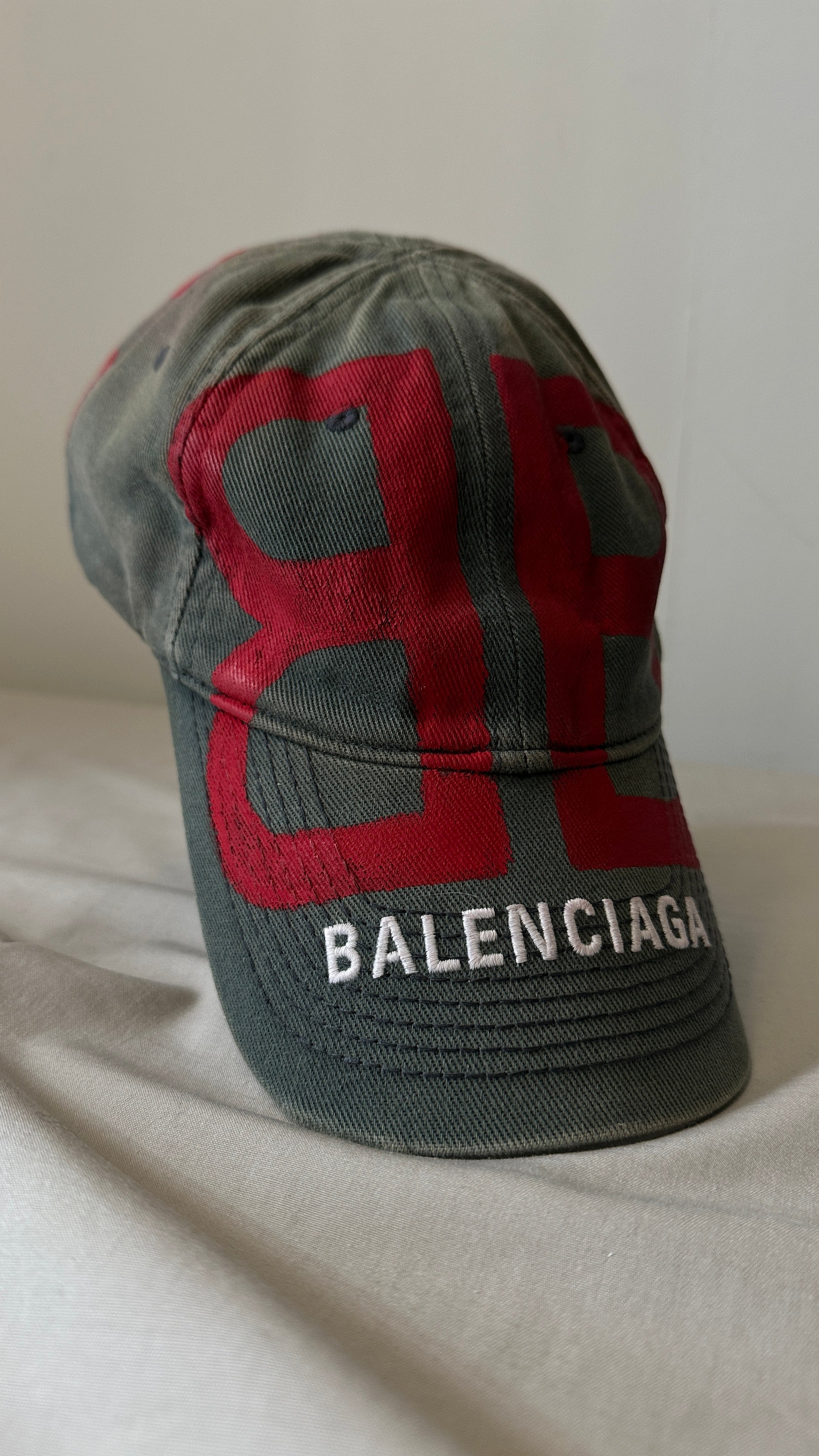 BALENCIAGA BB Paris Cap Denim – REAWAKE