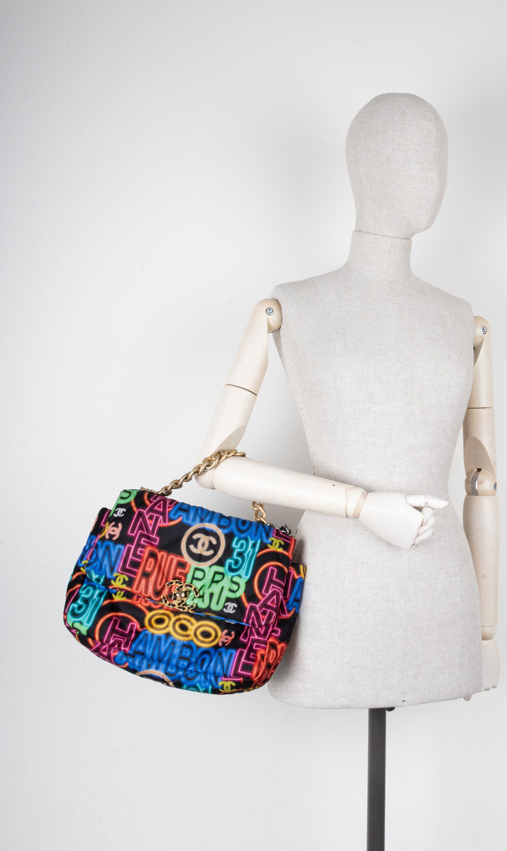 CHANEL 19 Large Graffiti Bag