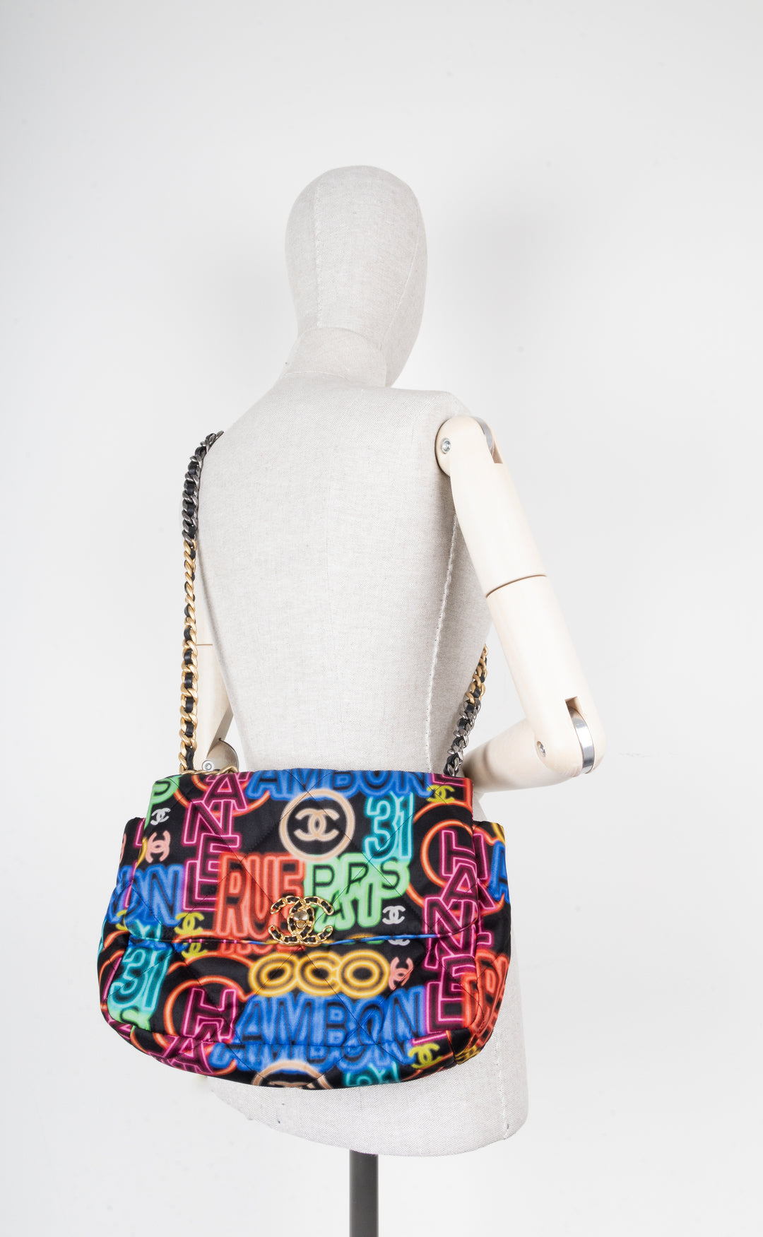 CHANEL 19 Large Graffiti Bag