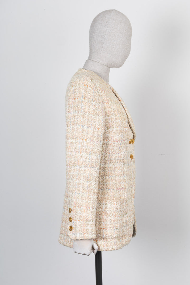 CHANEL Jacket Tweed Multicolor 94P