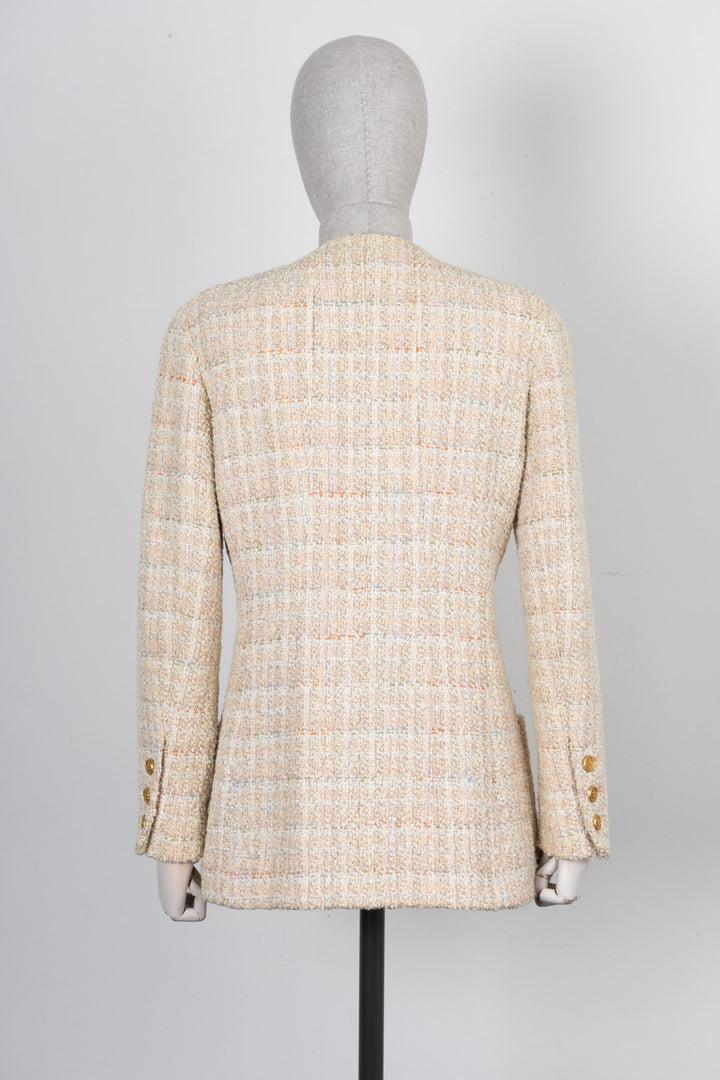 CHANEL Jacket Tweed Multicolor 94P