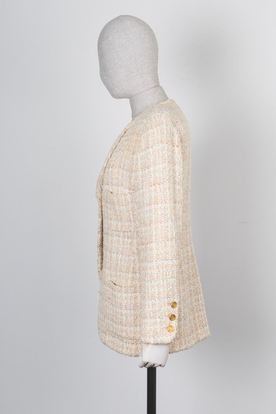 CHANEL Jacket Tweed Multicolor 94P