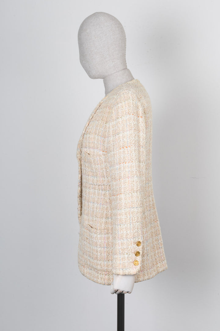 CHANEL Jacket Tweed Multicolor 94P
