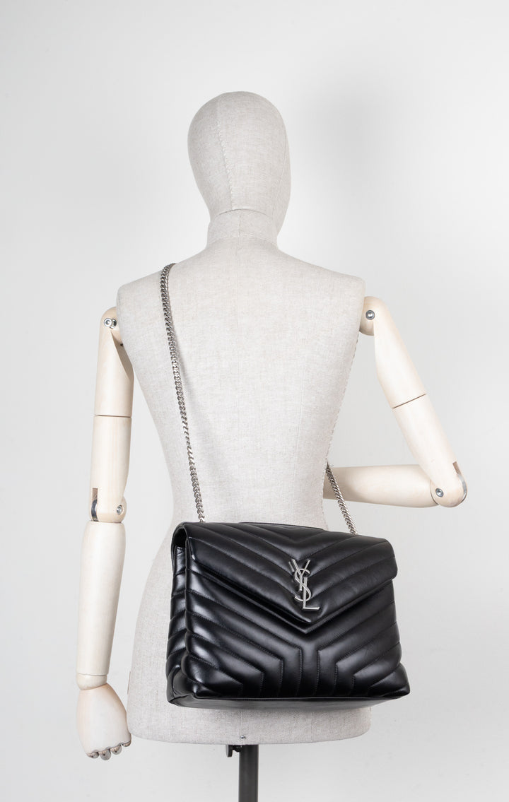 SAINT LAURENT LouLou Medium Black
