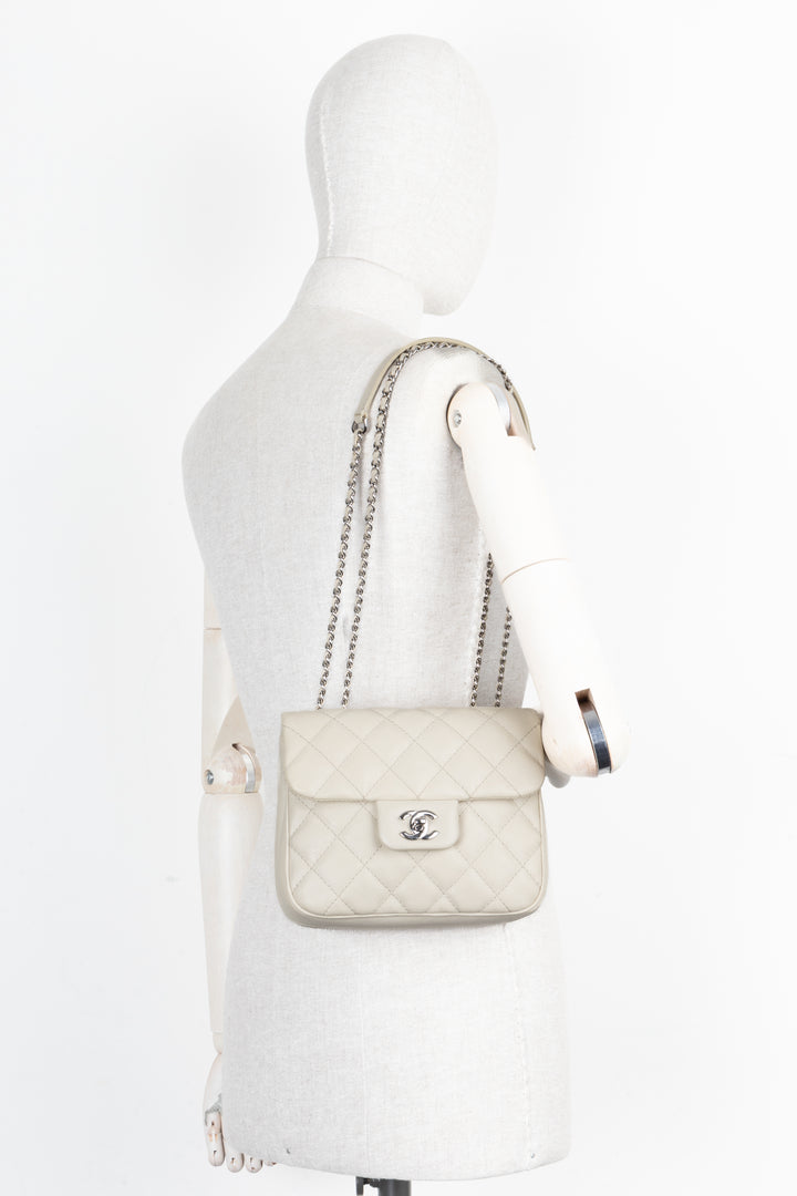 CHANEL Small Urban Companion White
