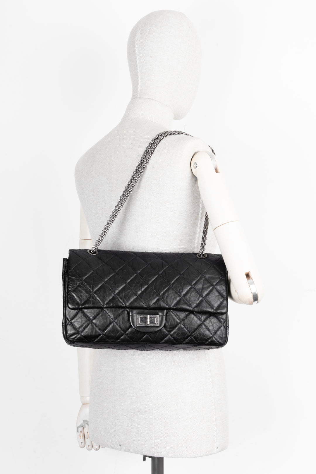 CHANEL 2.55 Large 2.55 Reissue Bag Black
