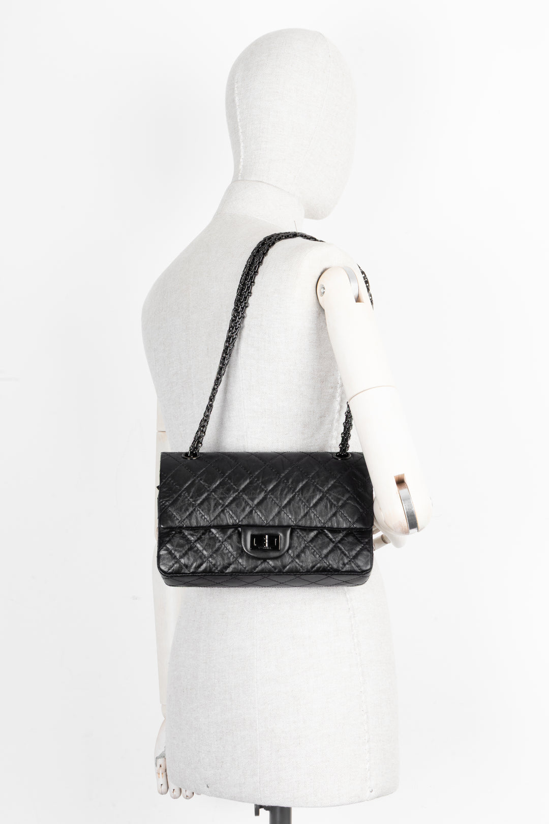 CHANEL 2.55 Small So Black