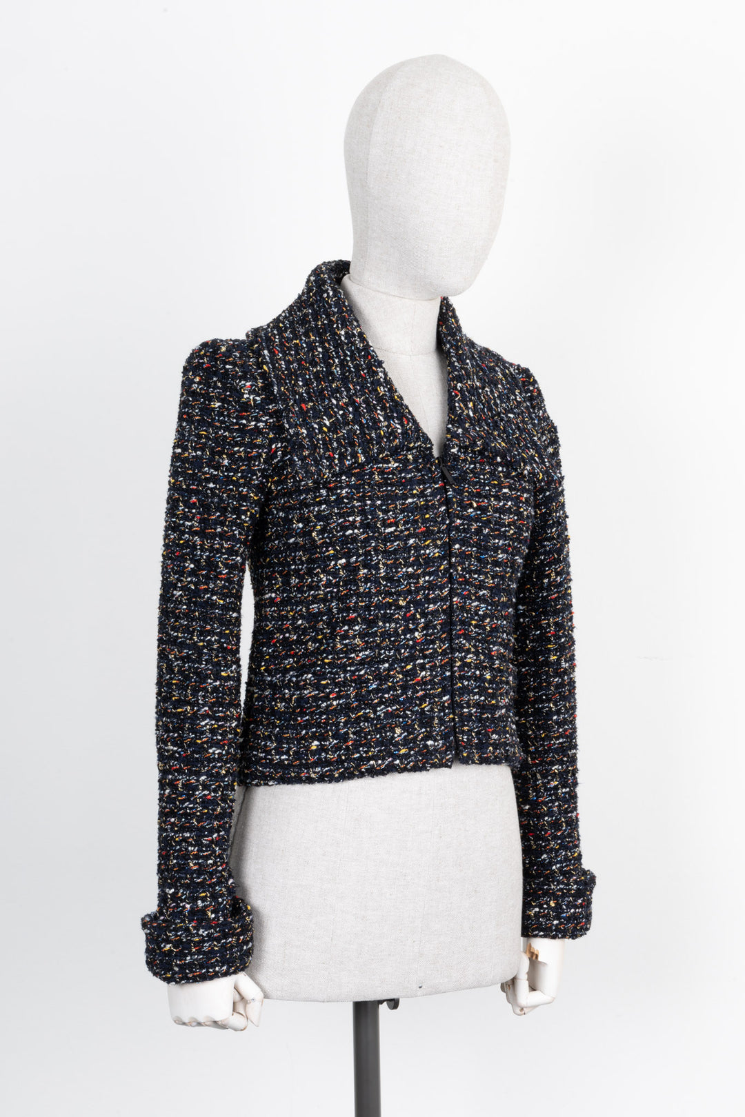 CHANEL Fantasy Tweed Blue