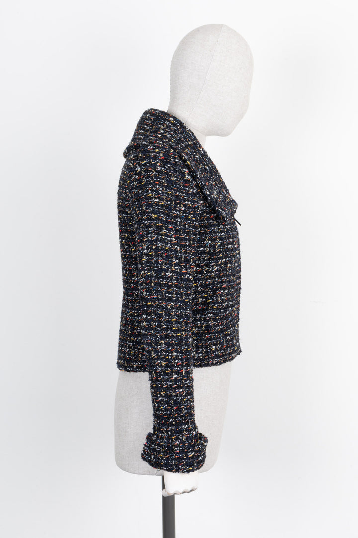 CHANEL Fantasy Tweed Blue